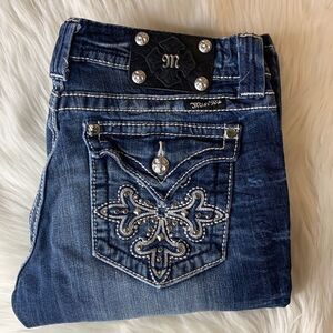 Miss Me Women's Blue Boot Cut Jeans